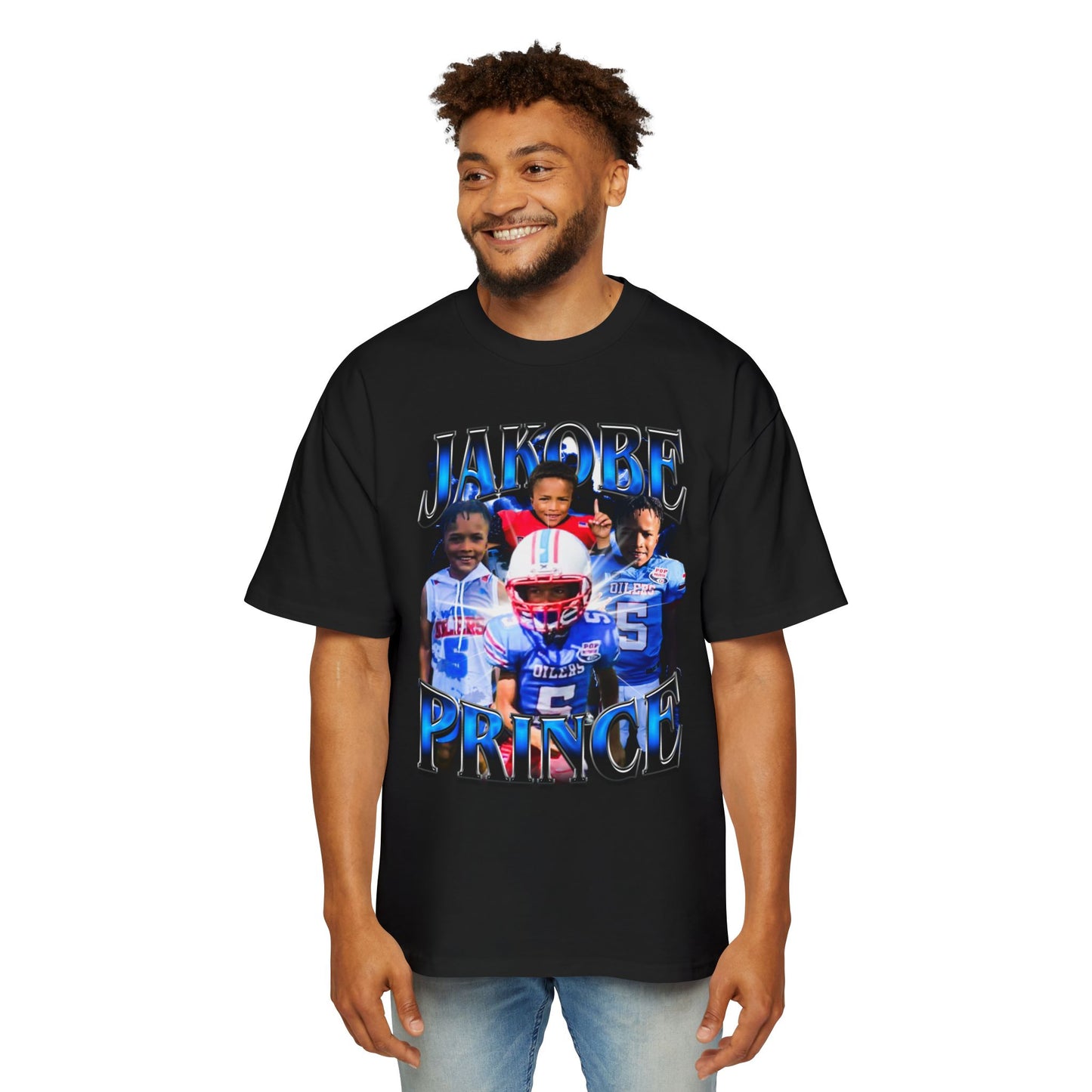 Jakobe Prince Oversized Retro Tee