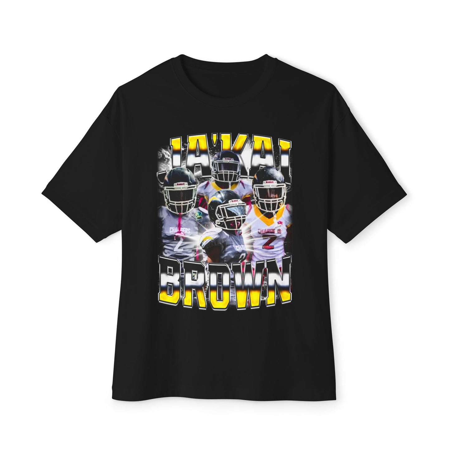 Ja'kai Brown Oversized Vintage Tee