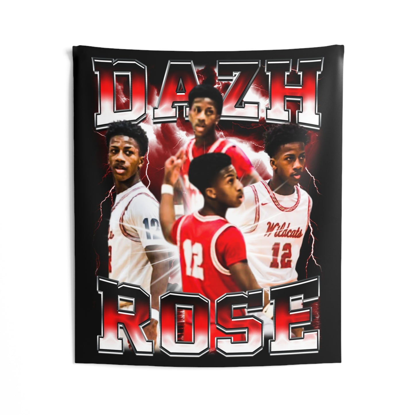 Dazh Rose Tapestry 50” x 60”
