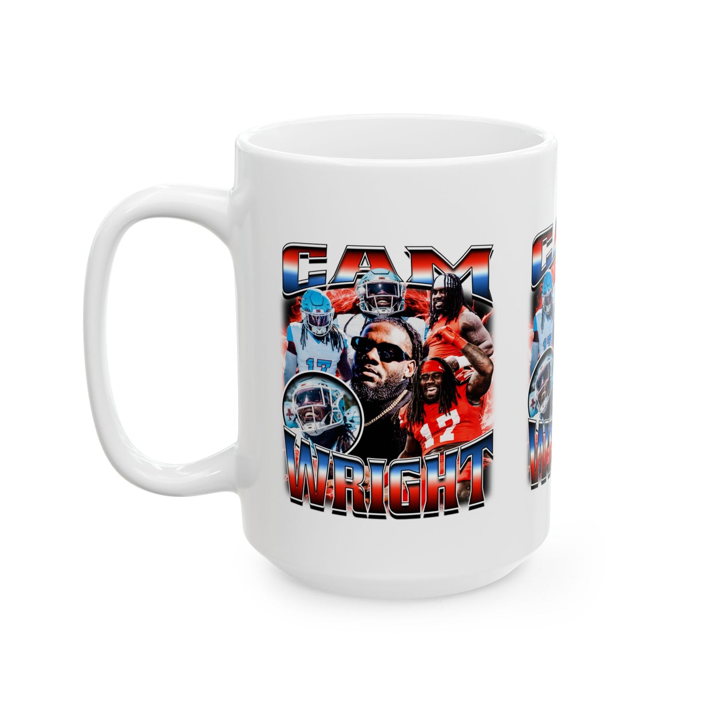 Cam Wright Ceramic Mug, (11oz, 15oz)