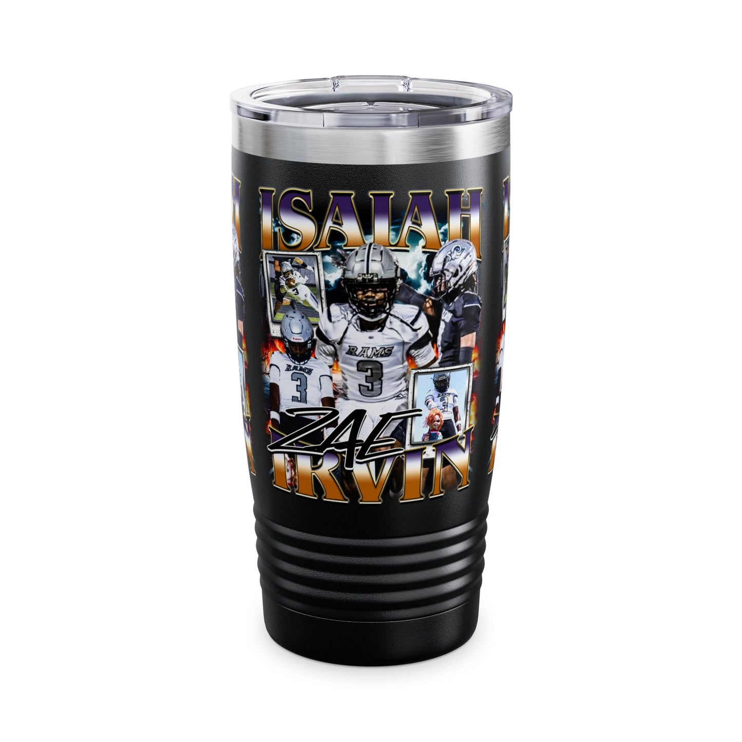 Isaiah Irvin Stainless Steel Tumbler