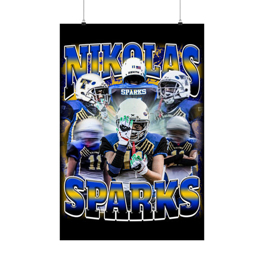 Nikolas Sparks Poster 24" x 36"