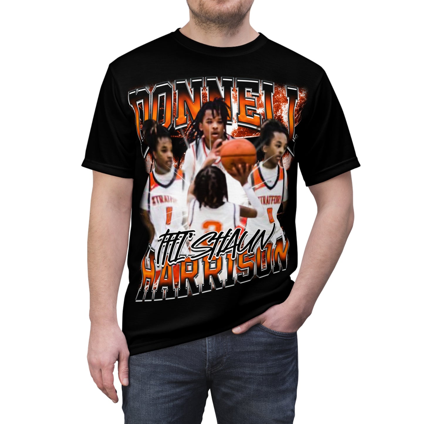 Donnell Harrison  Vintage Full Print Tee