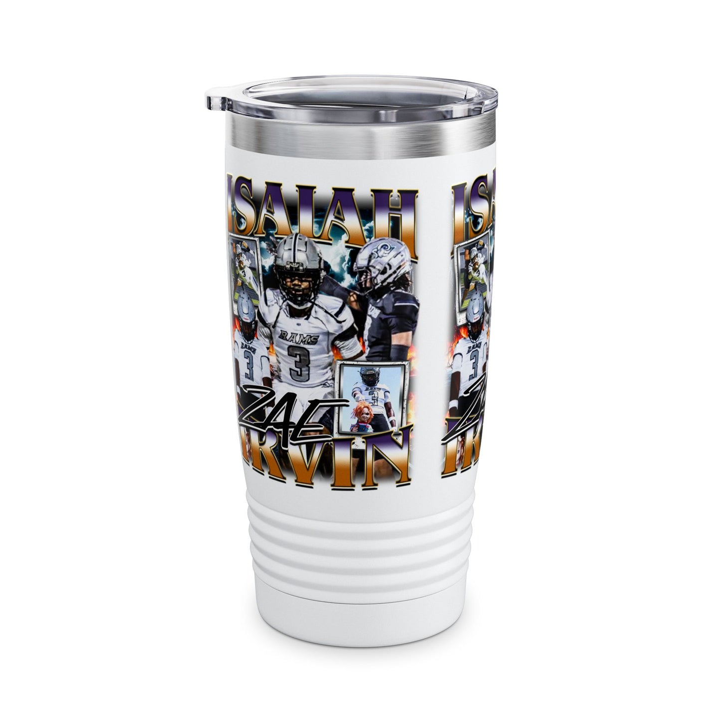 Isaiah Irvin Stainless Steel Tumbler