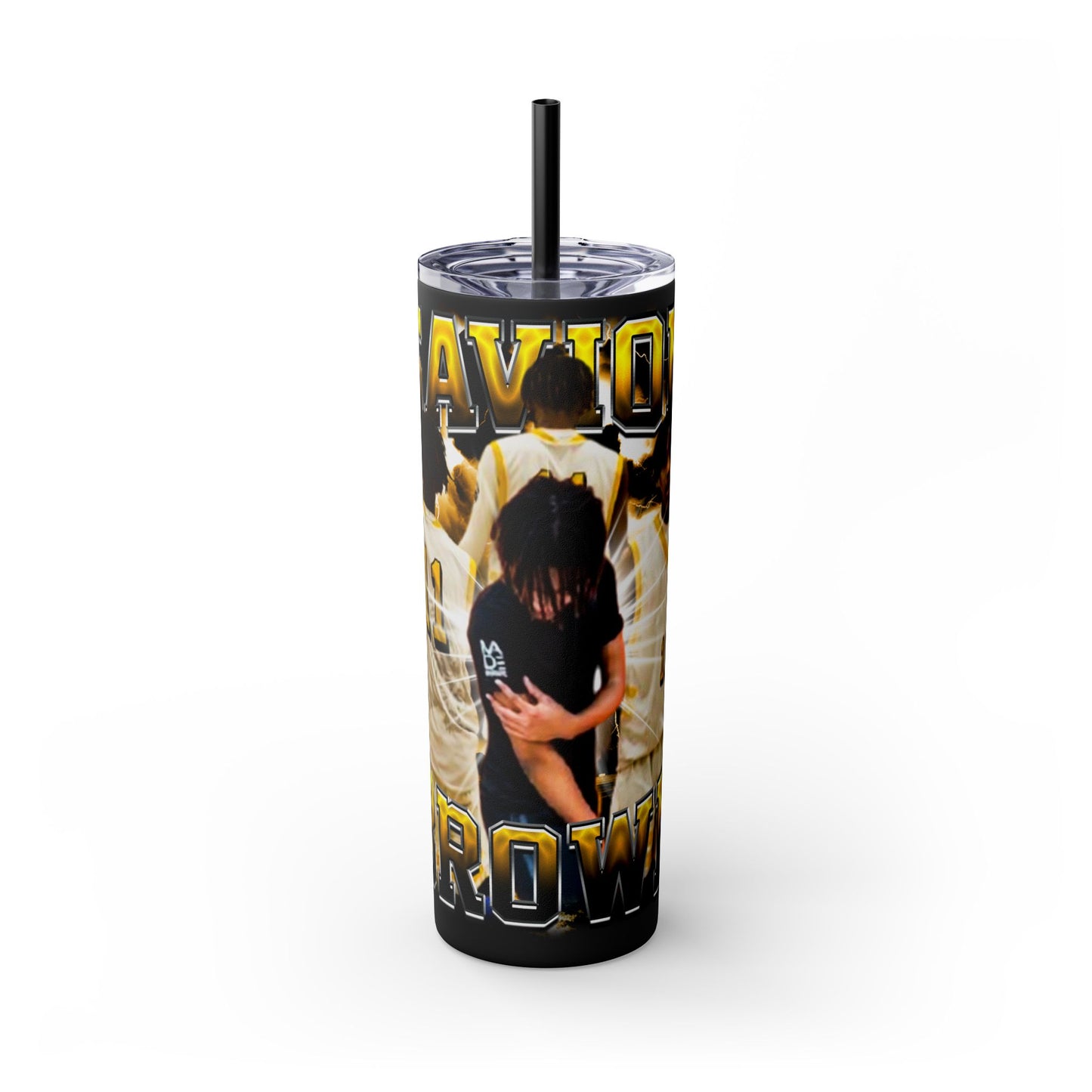 Savion Brown Stainless Steal Tumbler