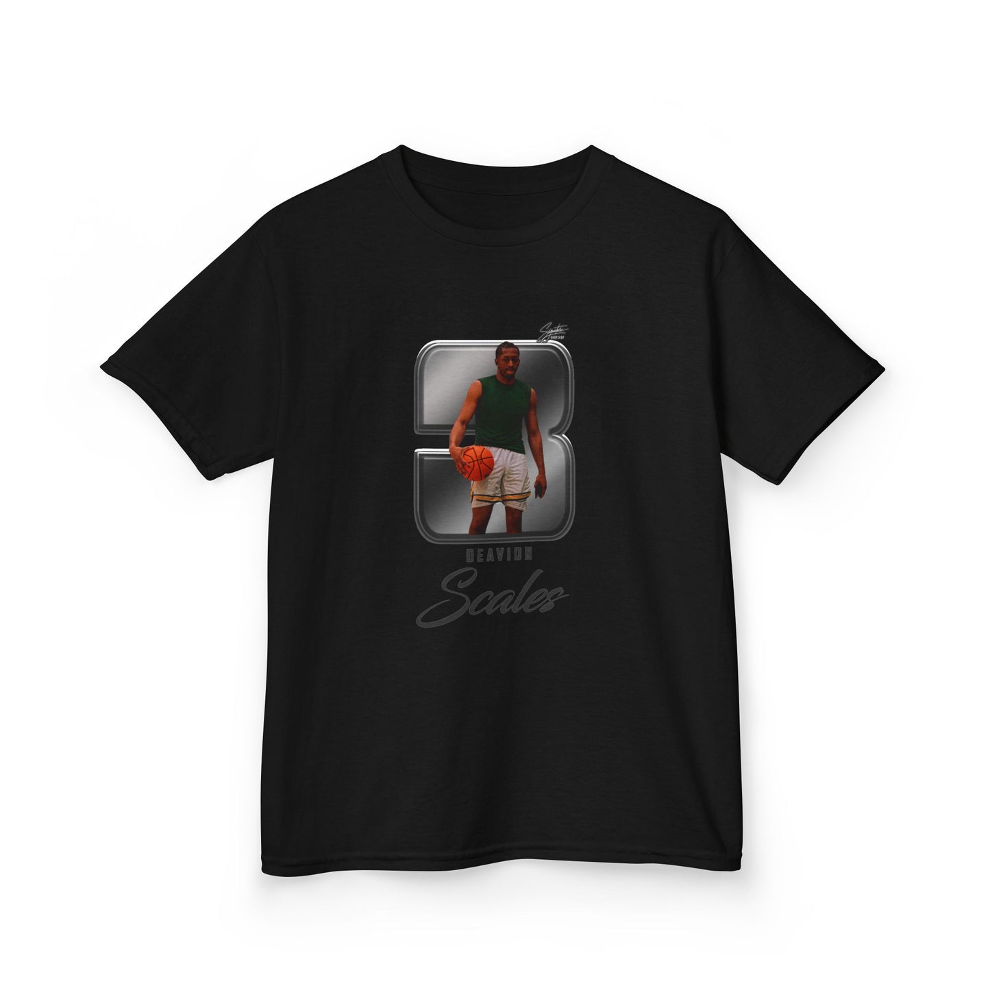 Deavion Scales Youth Heavy Cotton Tee