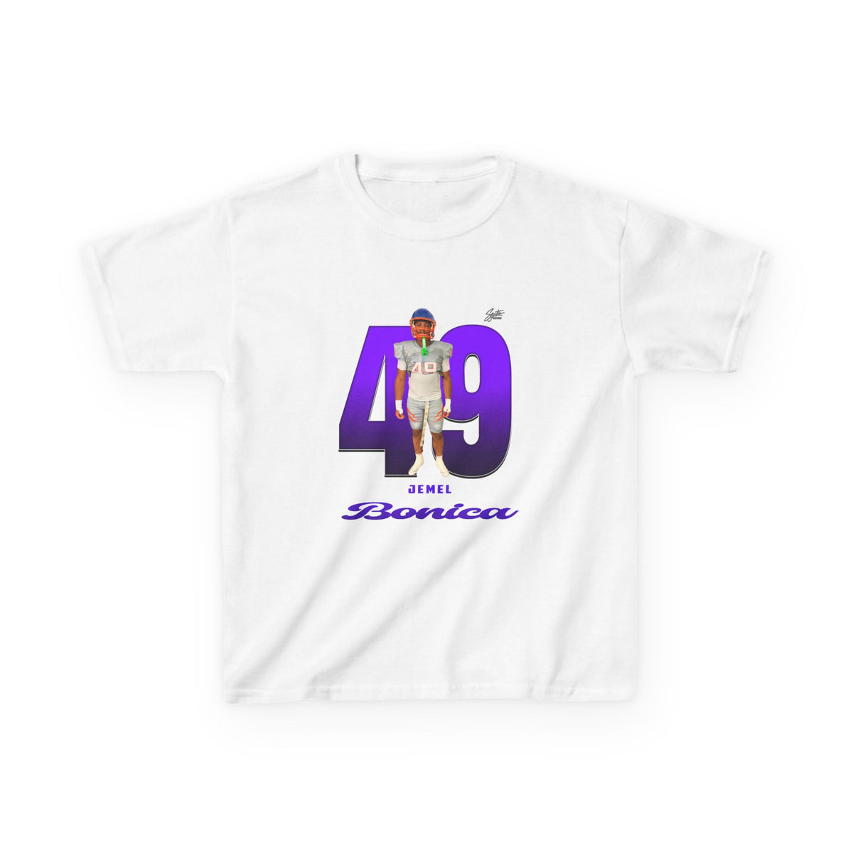 Jemel Bonica Youth Heavy Cotton Tee