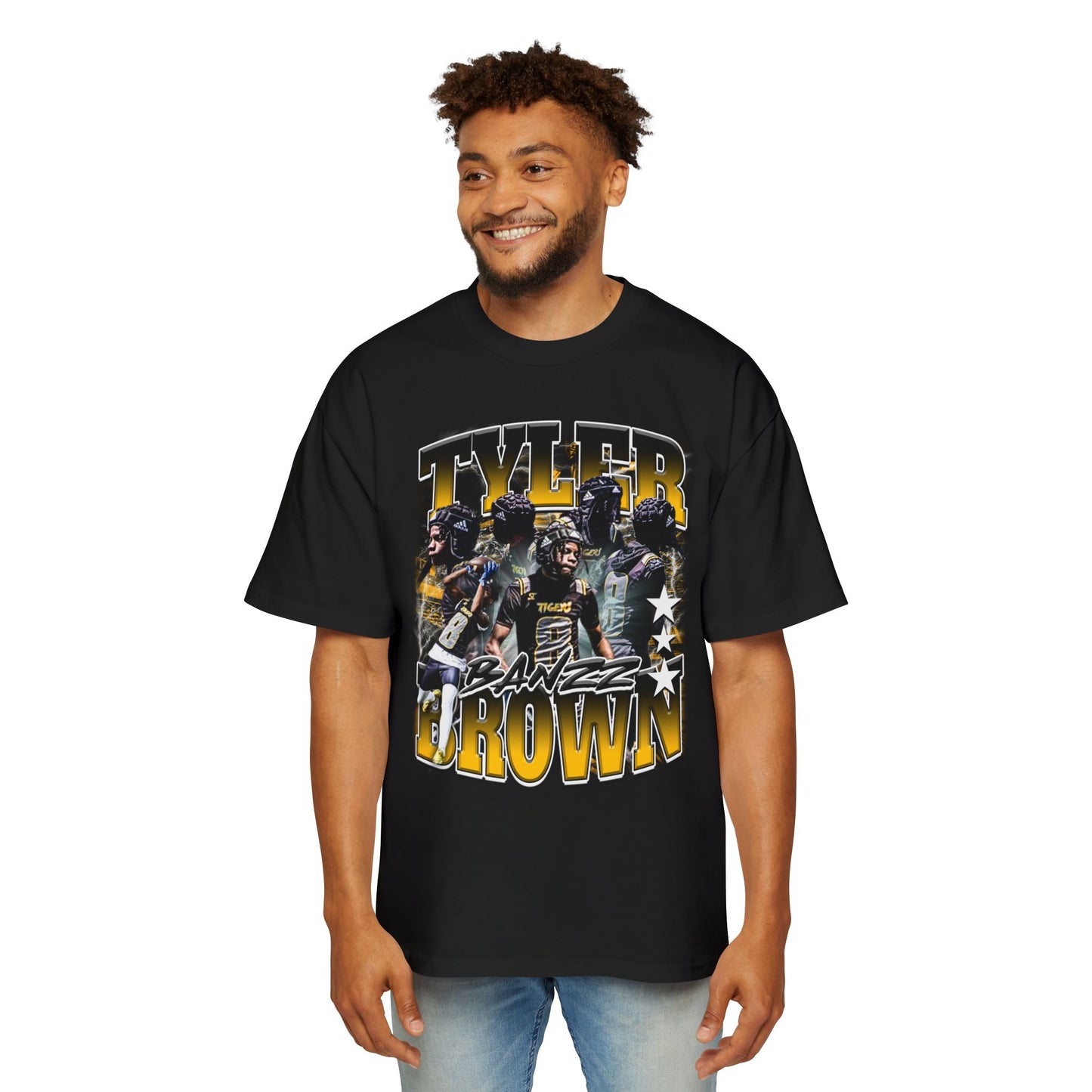 Tyler Banzz Brown Oversized Tee