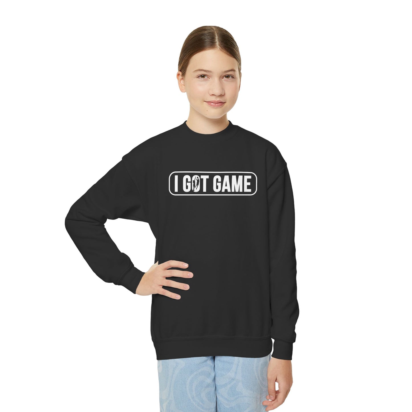 classic terry Youth Crewneck Sweatshirt