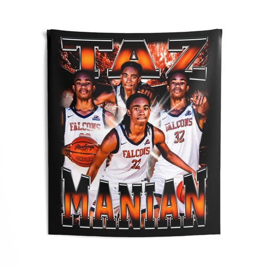 Taz Manian Tapestry 50” x 60”