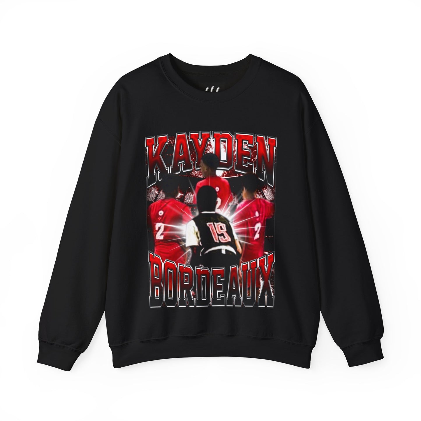Kayden Bordeaux Crewneck Sweatshirt