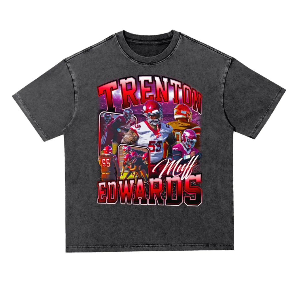 Trenton Edwards Oversized Acid wash T-shirt