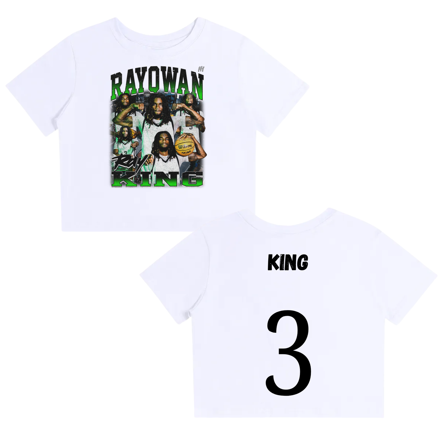 Rayqwan King Womens Crop Top