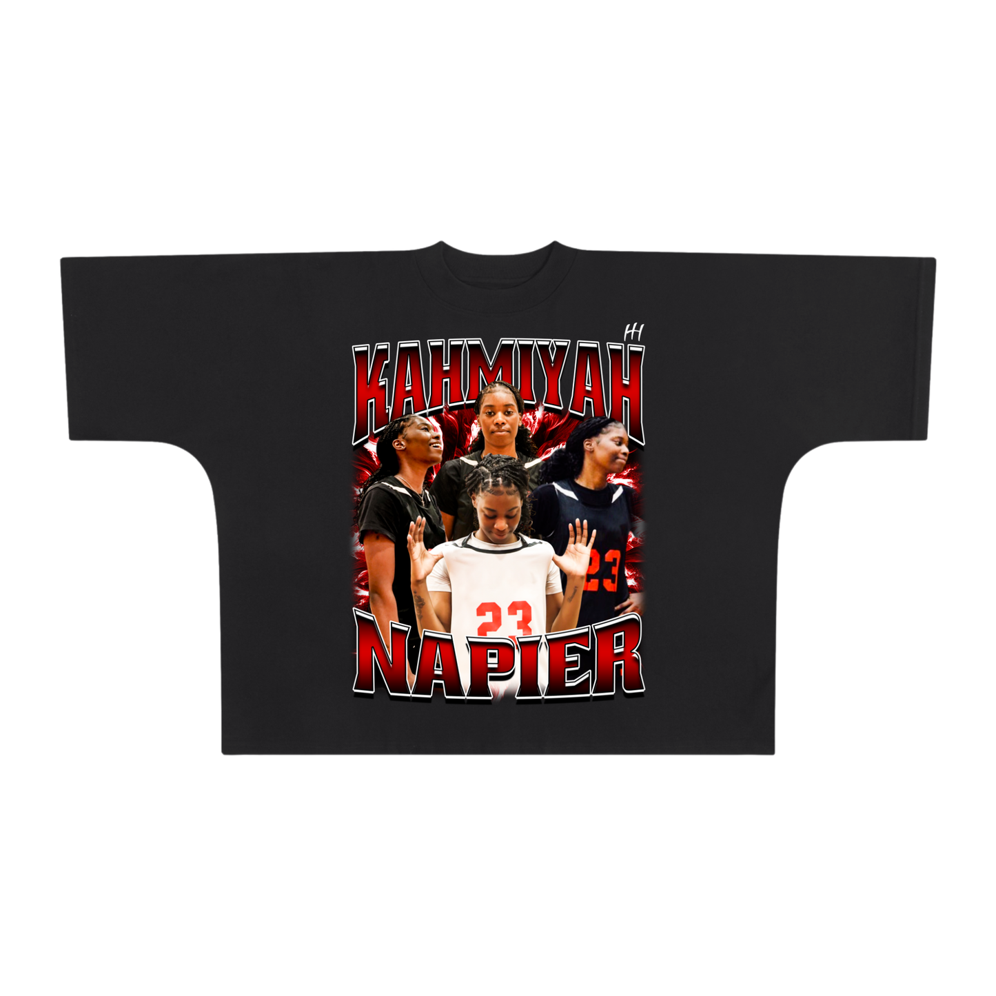 Kahmiyah Napier Premium Drop Shoulder/Boxy Tee