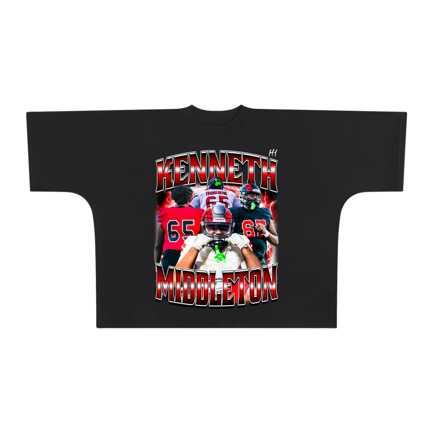 Kenneth Middleton Premium Drop Shoulder/Boxy Tee