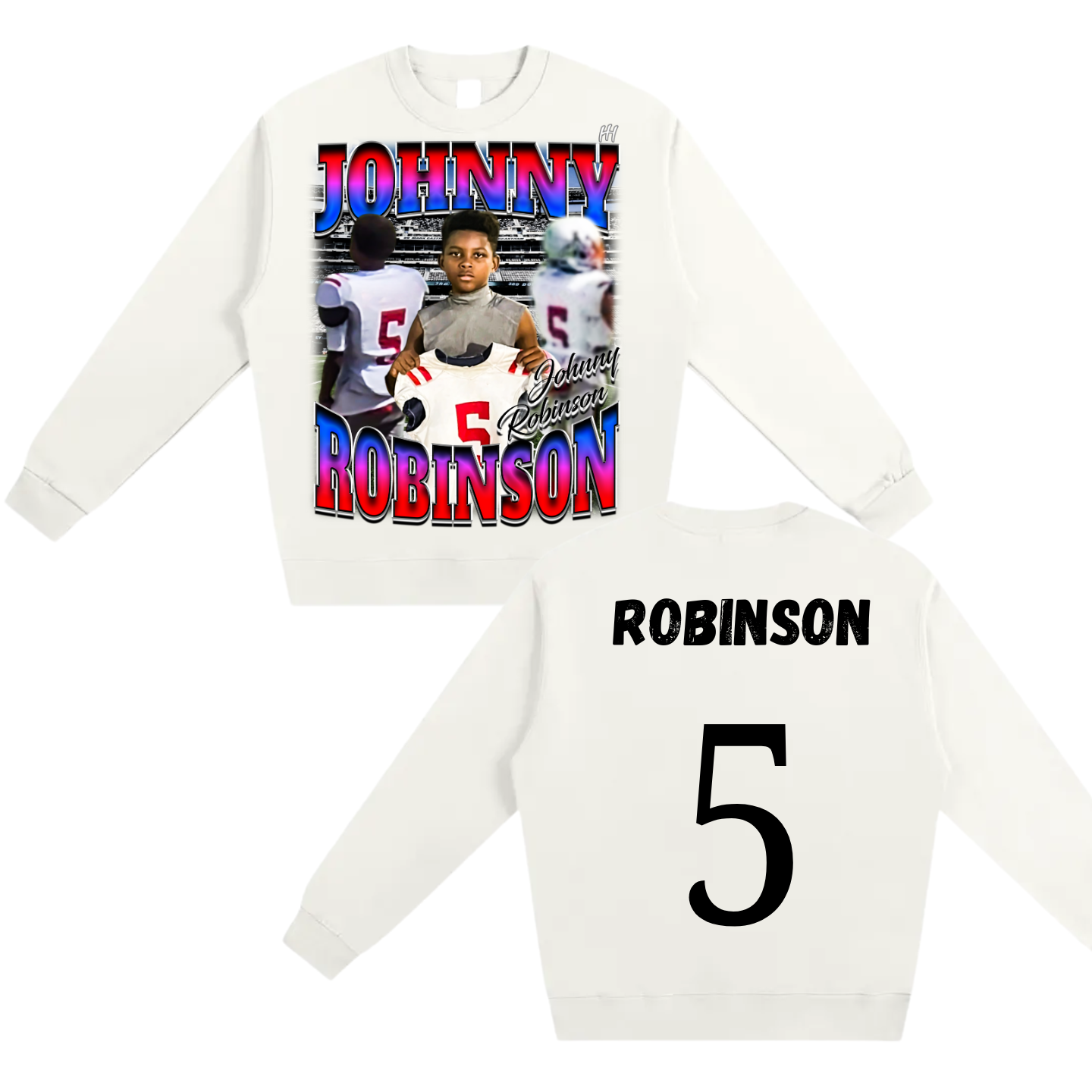 Johnnyy Robinson Heavyweight Crewneck Sweatshirt
