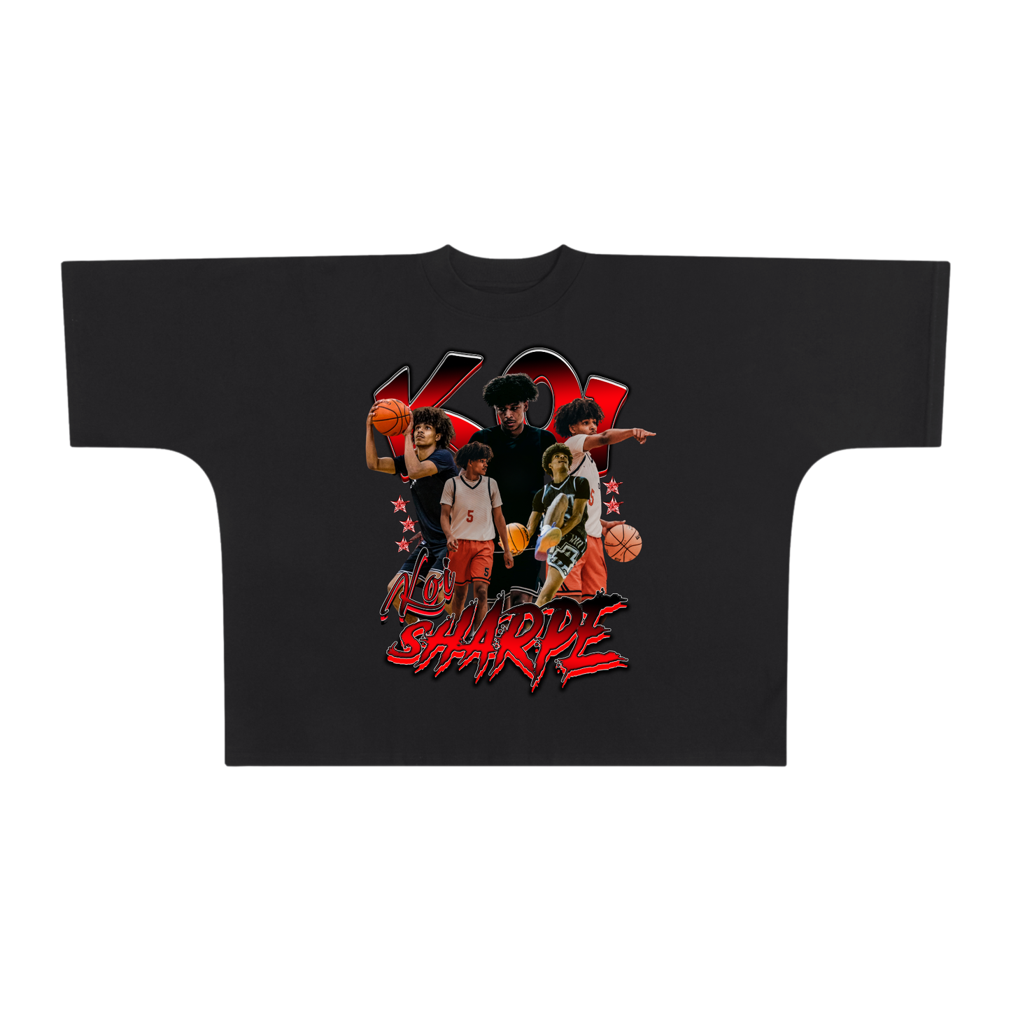 Koi Sharpe Premium Drop Shoulder/Boxy Tee