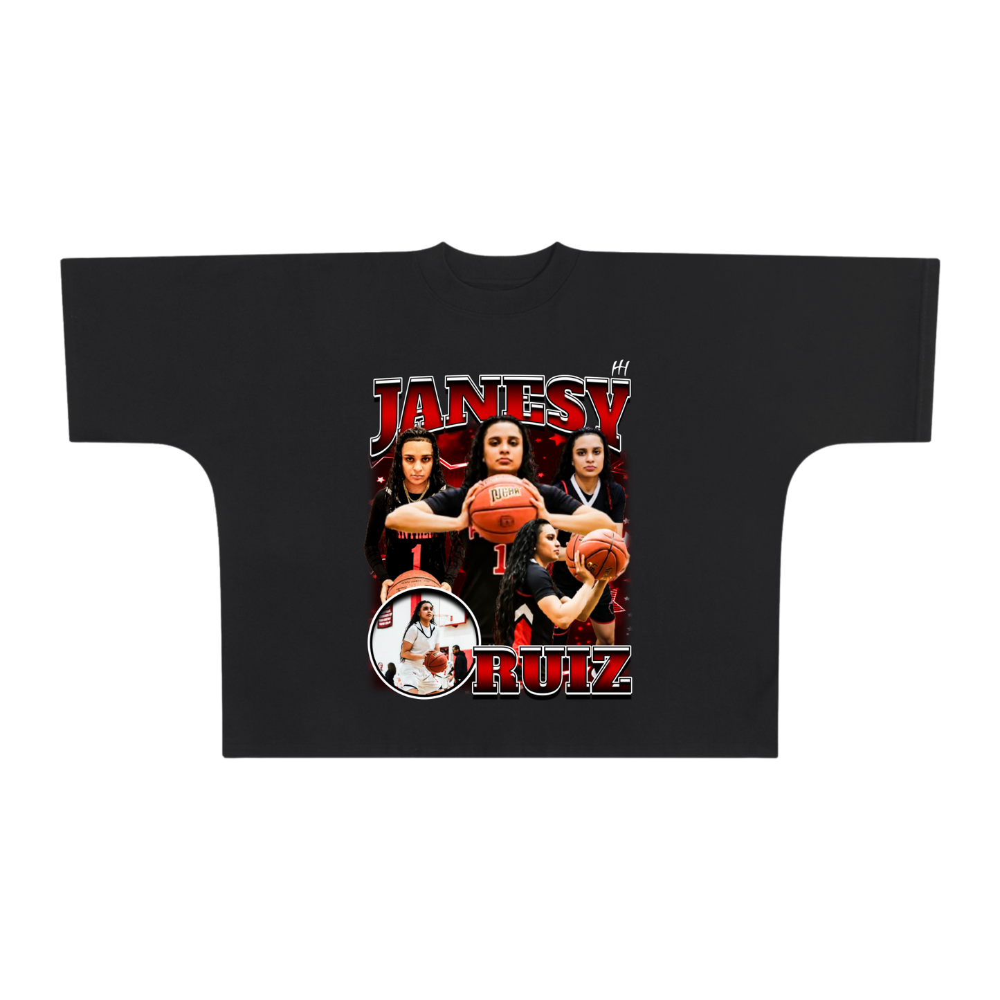 Janesy Maria Ruiz Premium Drop Shoulder/Boxy Tee