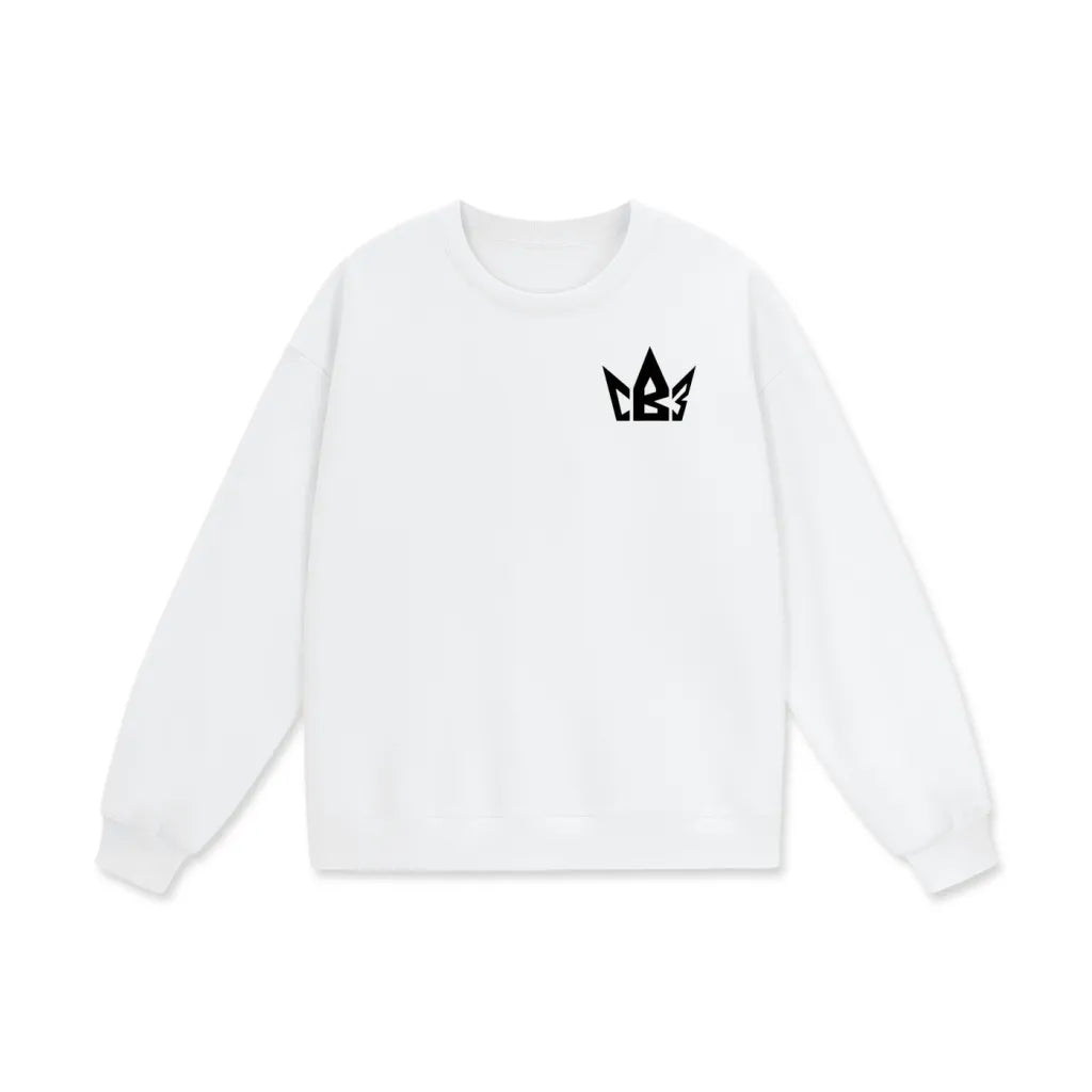 Charles brooks lll Heavyweight Drop Shoulder Oversized Fleece Sweatshirt