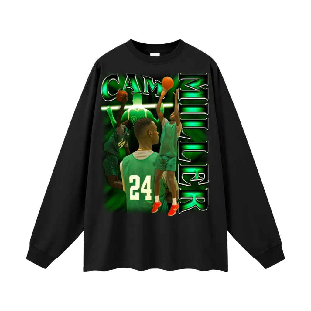 Cam Miller Oversized Long Sleeve Tee