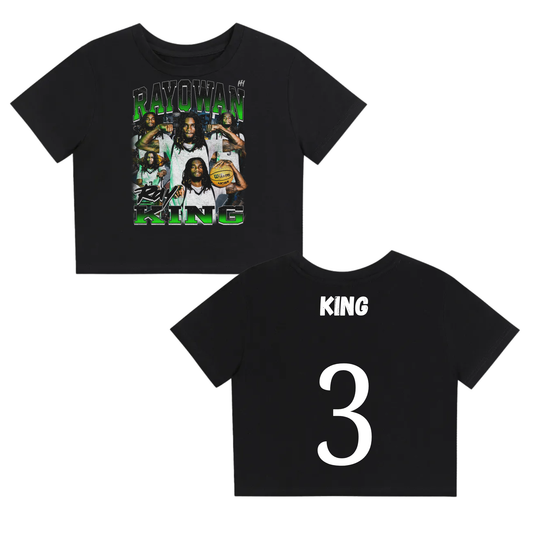 Rayqwan King Womens Crop Top