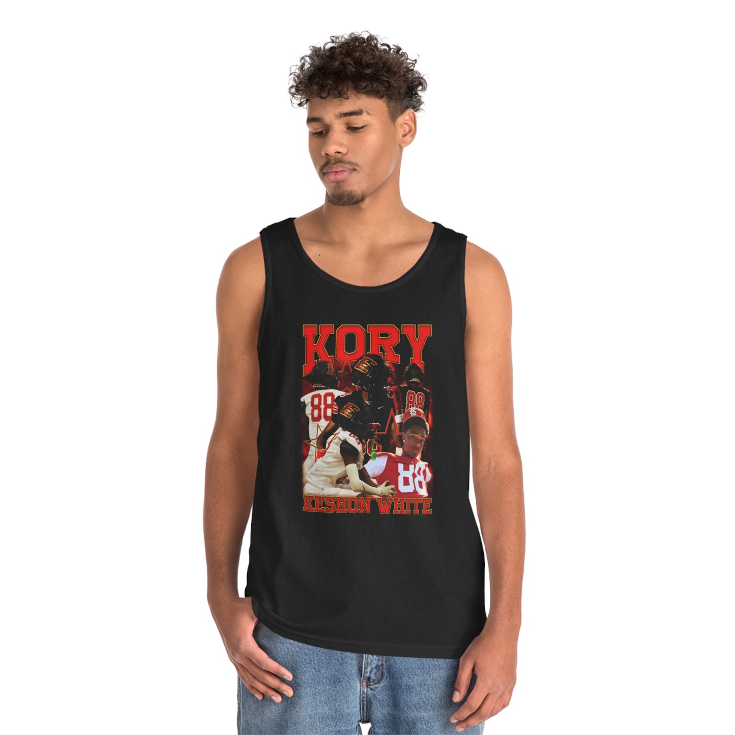 Kory Keshon White Tank Top