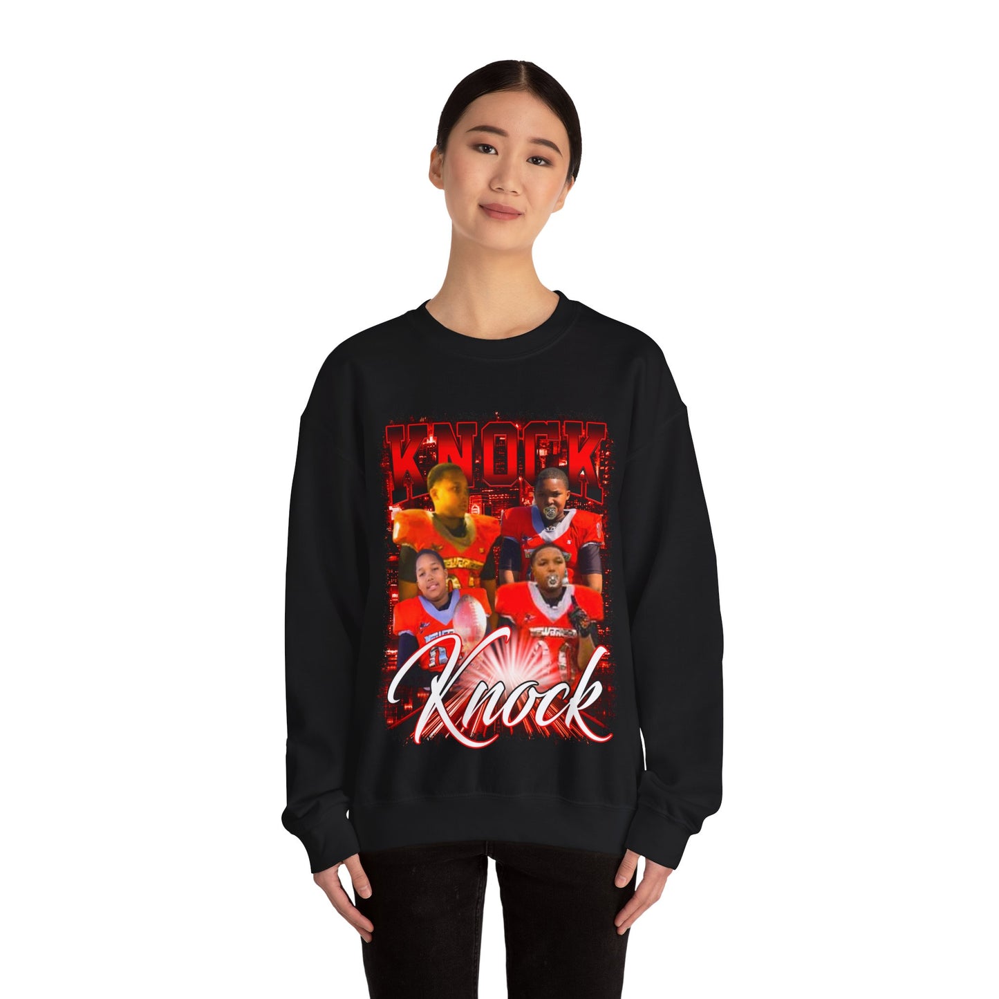 Knock Knock Crewneck Sweatshirt