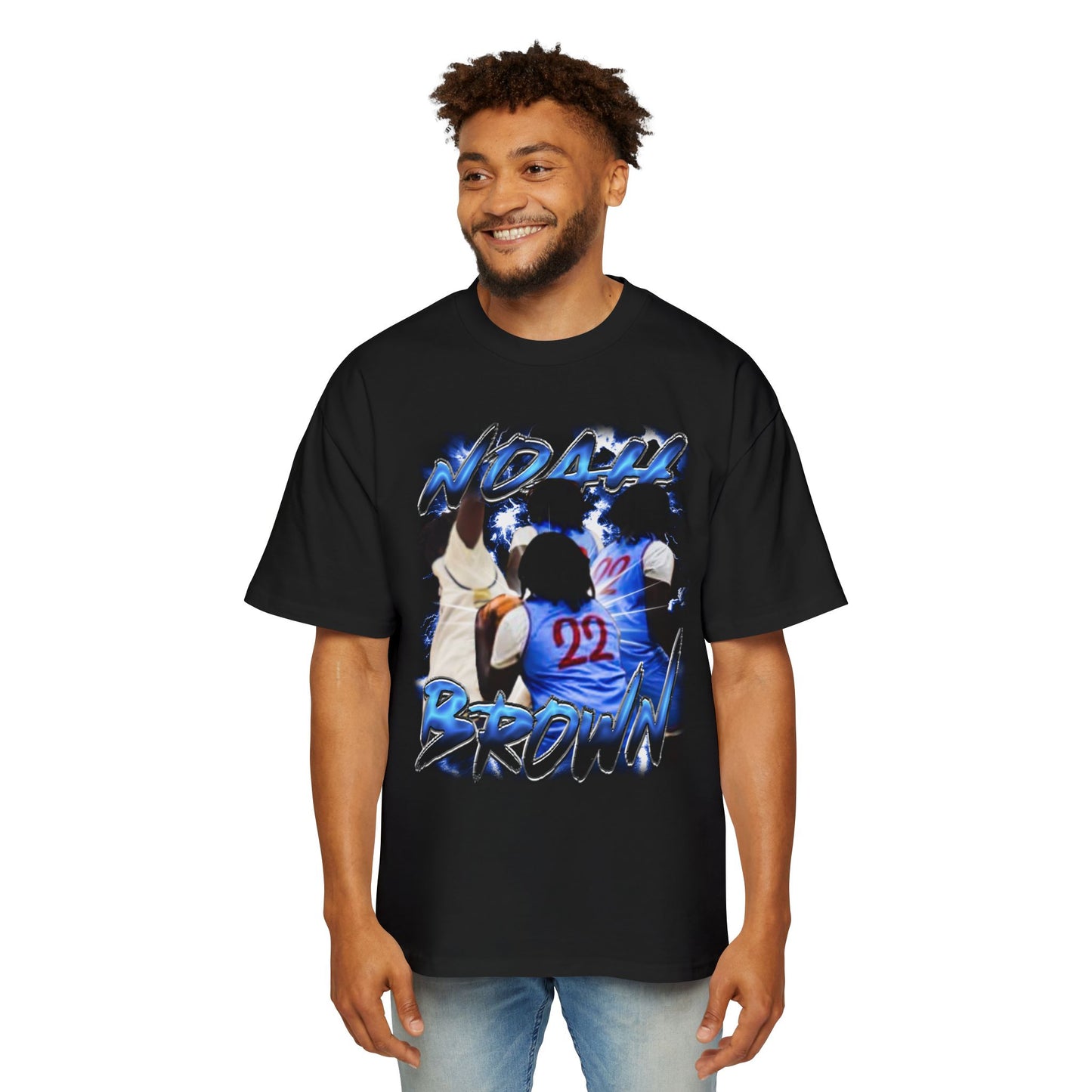 Noah Brown Oversized Retro Tee