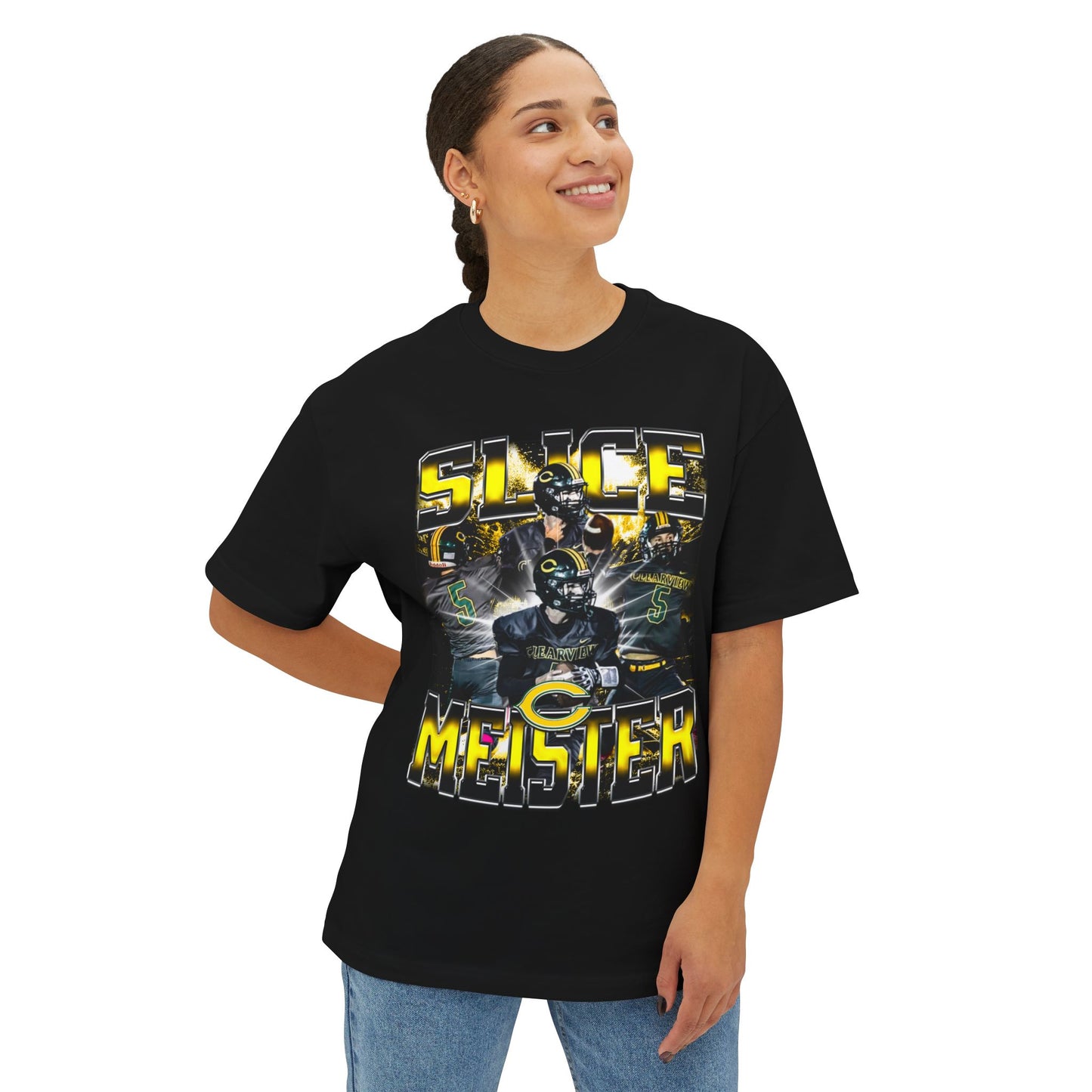 Slice Meister Oversized Vintage Tee