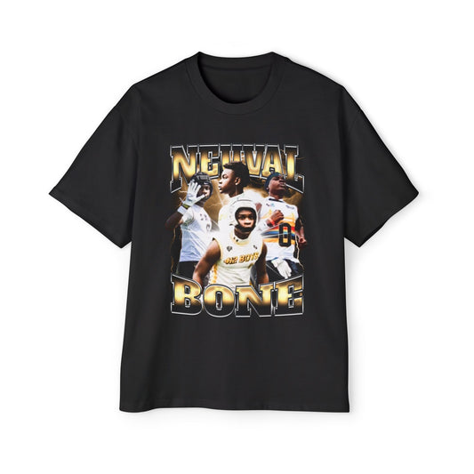 Neuval Bone Oversized Retro Tee