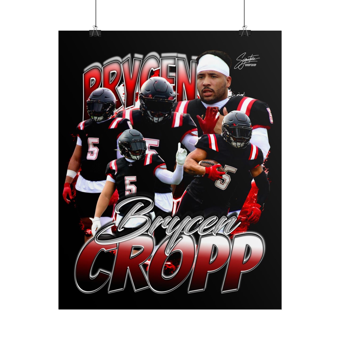 Brycen Cropp Poster