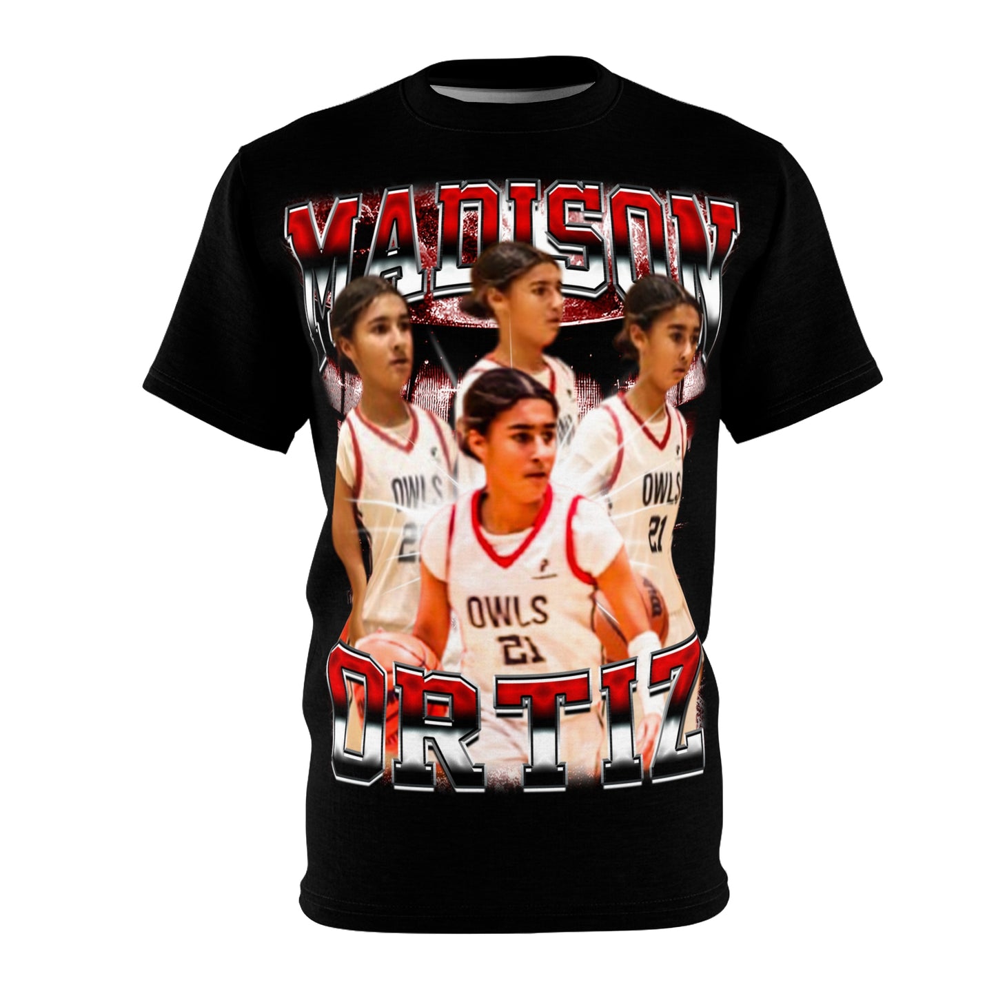 Madison Ortiz Vintage Full Print Tee