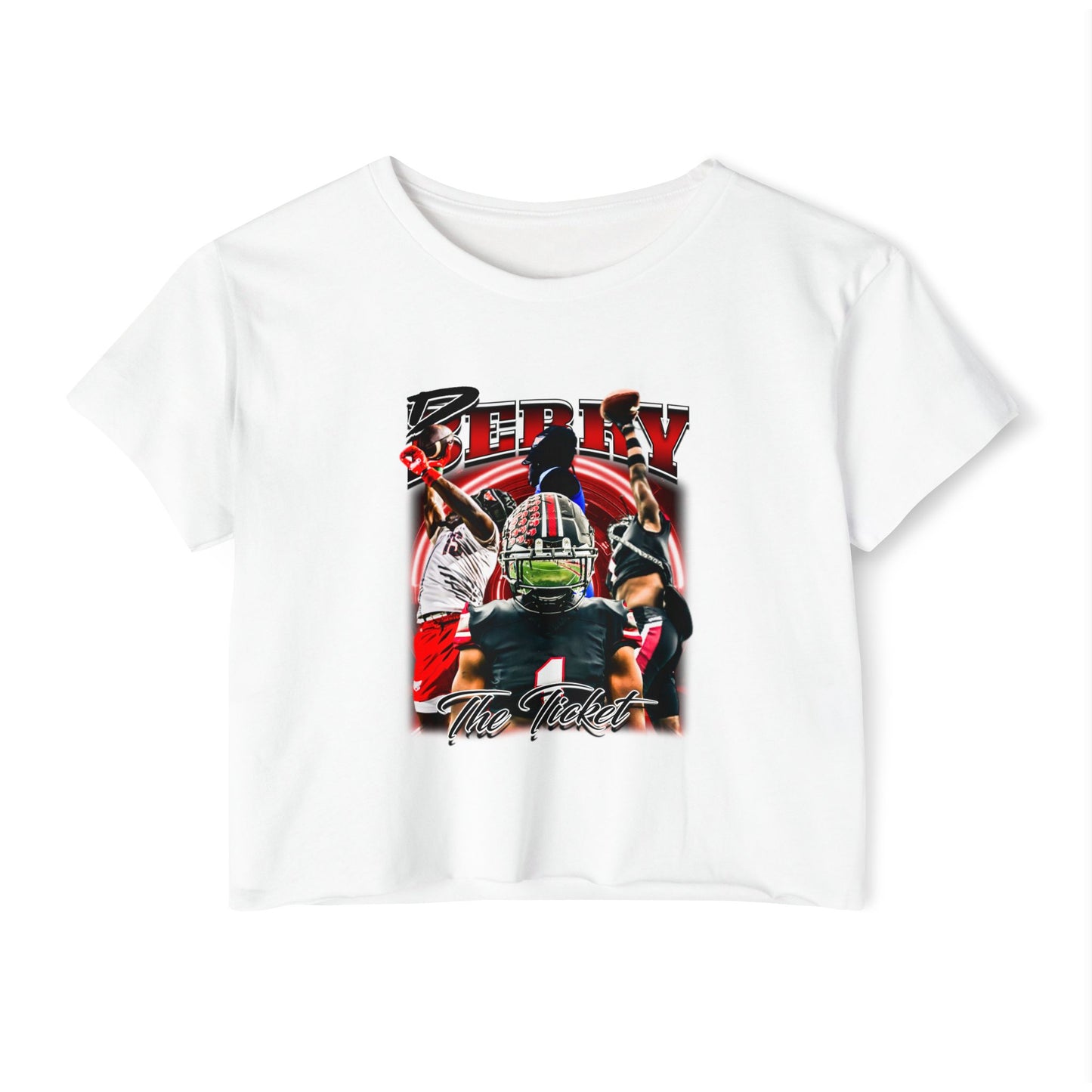 D BERRY Crop Top