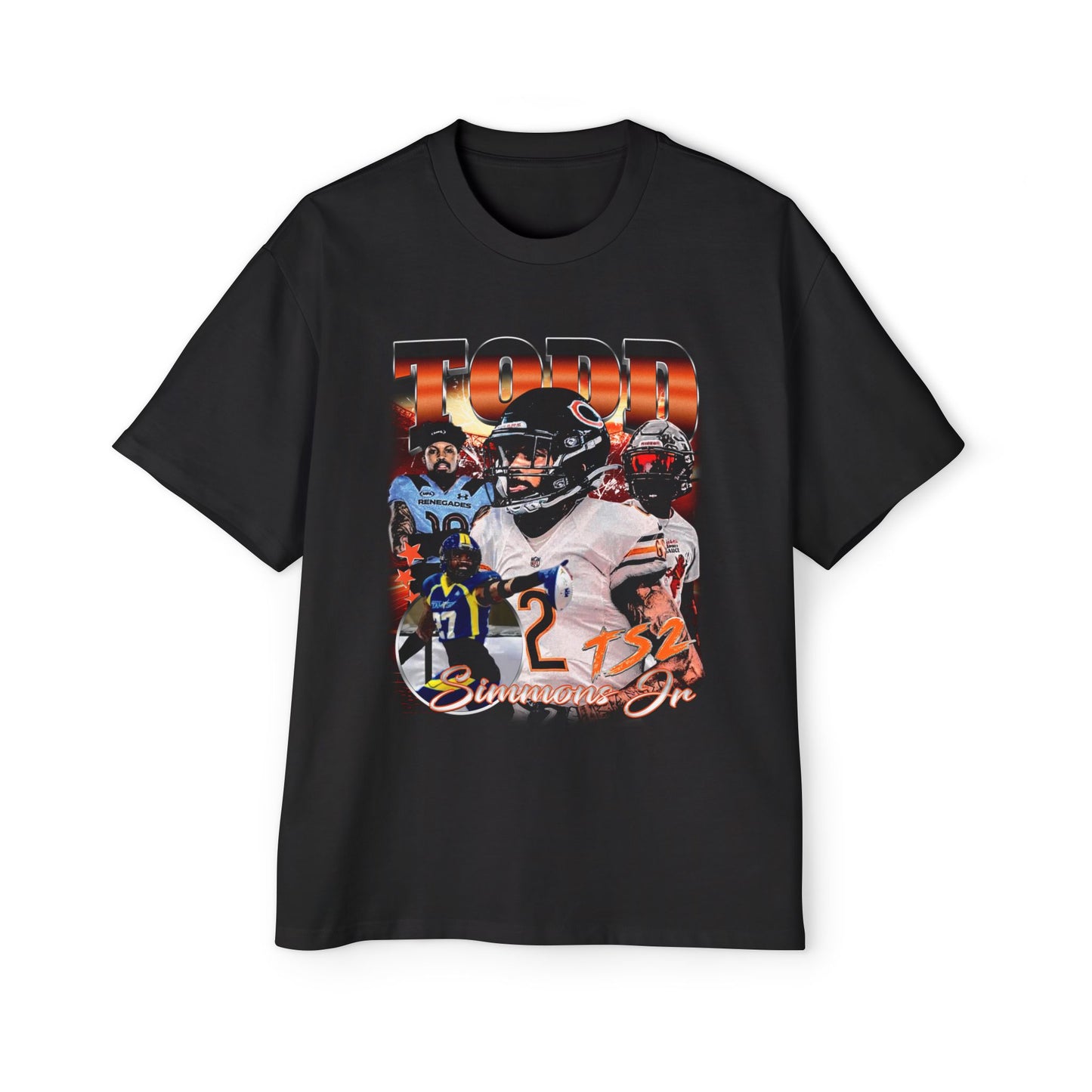 Todd Simmons Jr Oversized Retro Tee