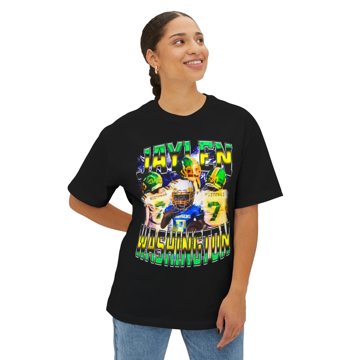 Jaylen Washington Oversized Vintage Tee