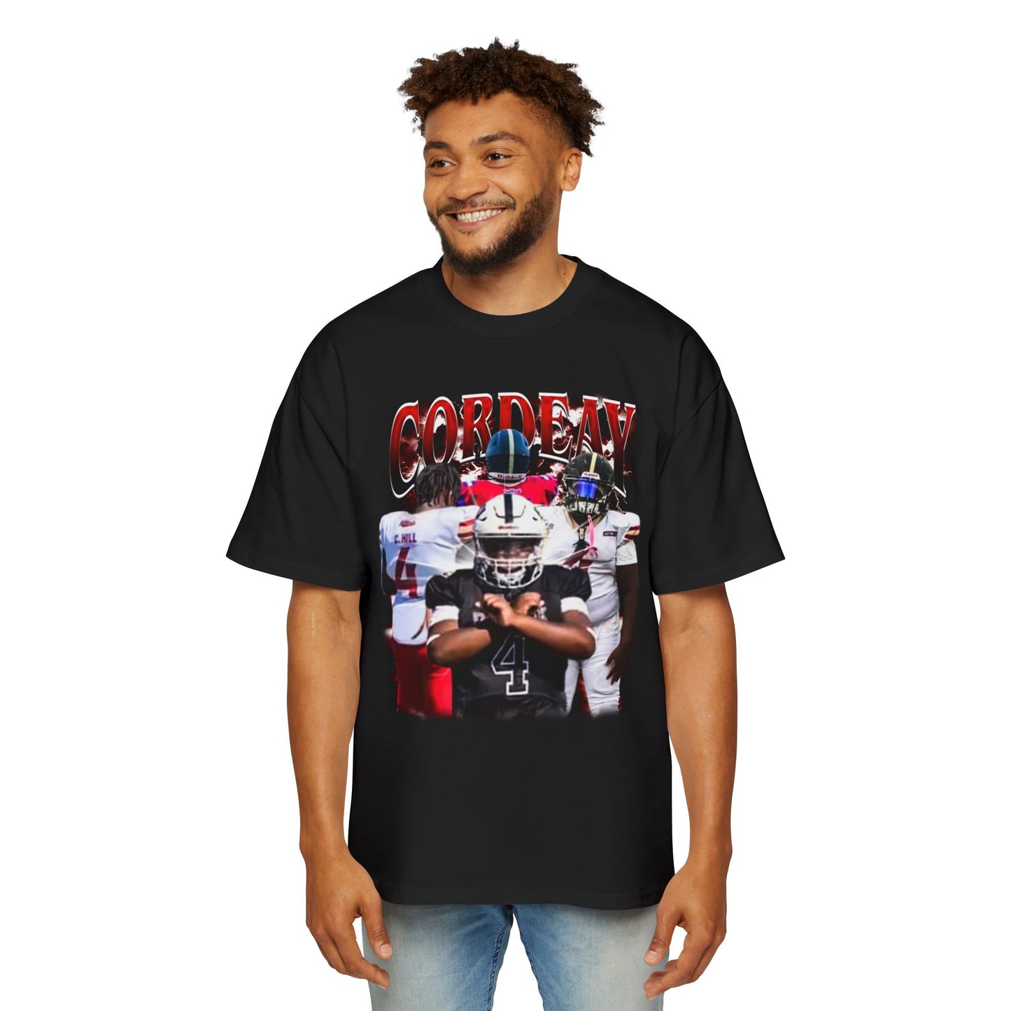 Cordeay Oversized Retro Tee
