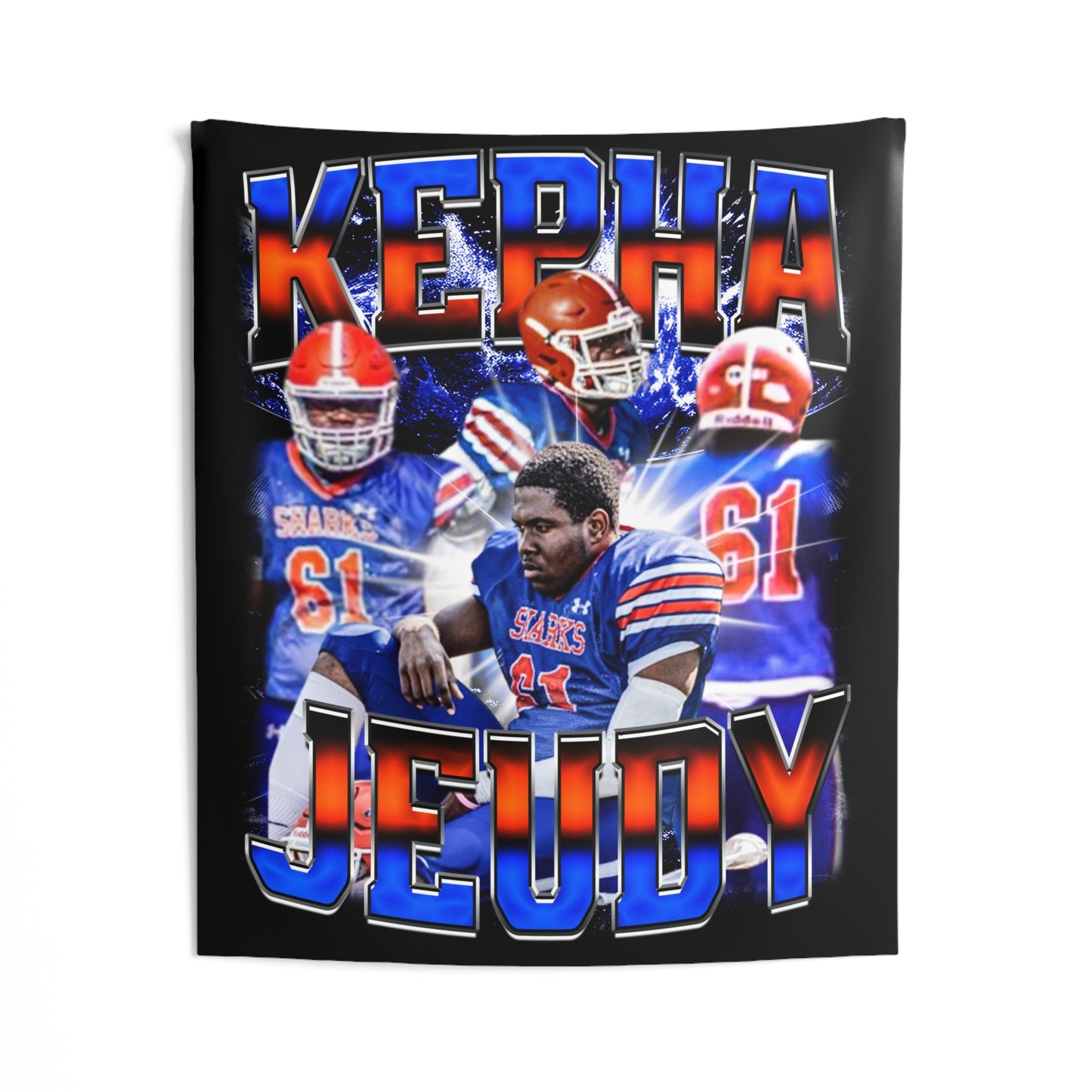 Kepha Jeudy Tapestry 50” x 60”