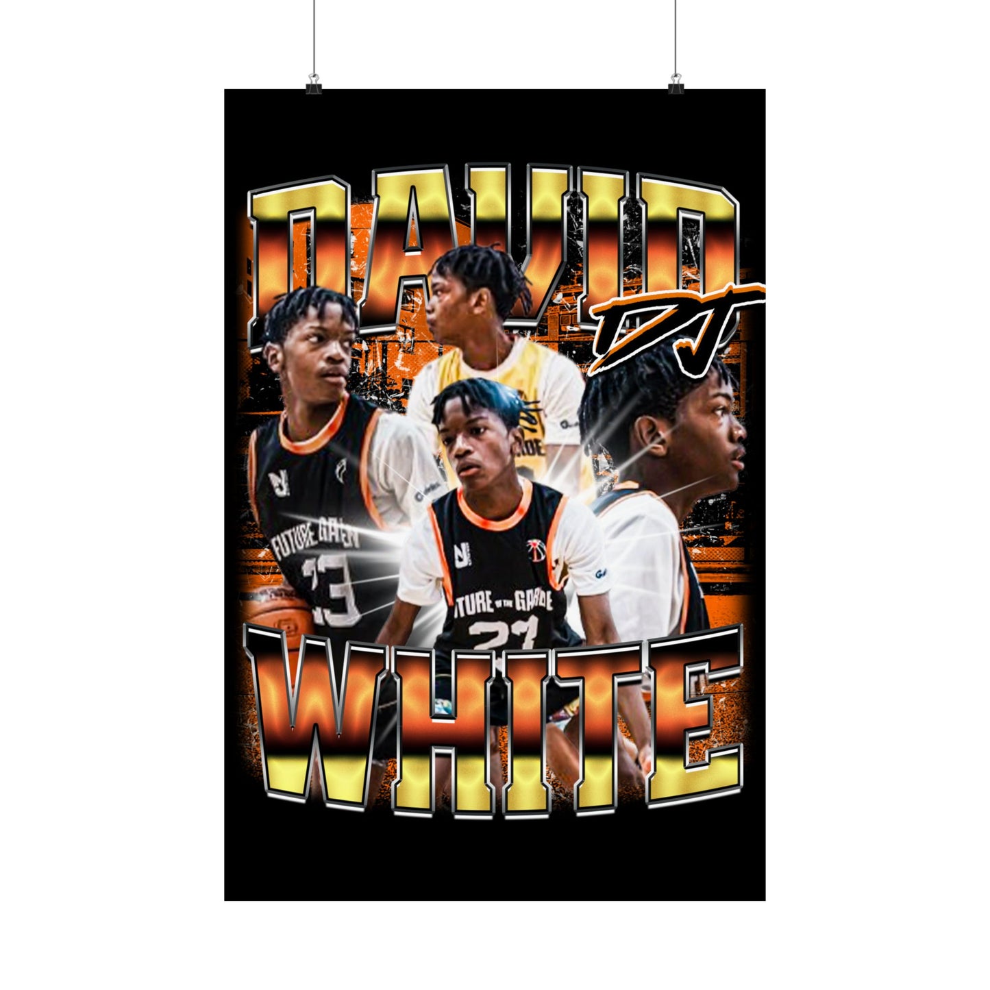 David White Poster 24" x 36"
