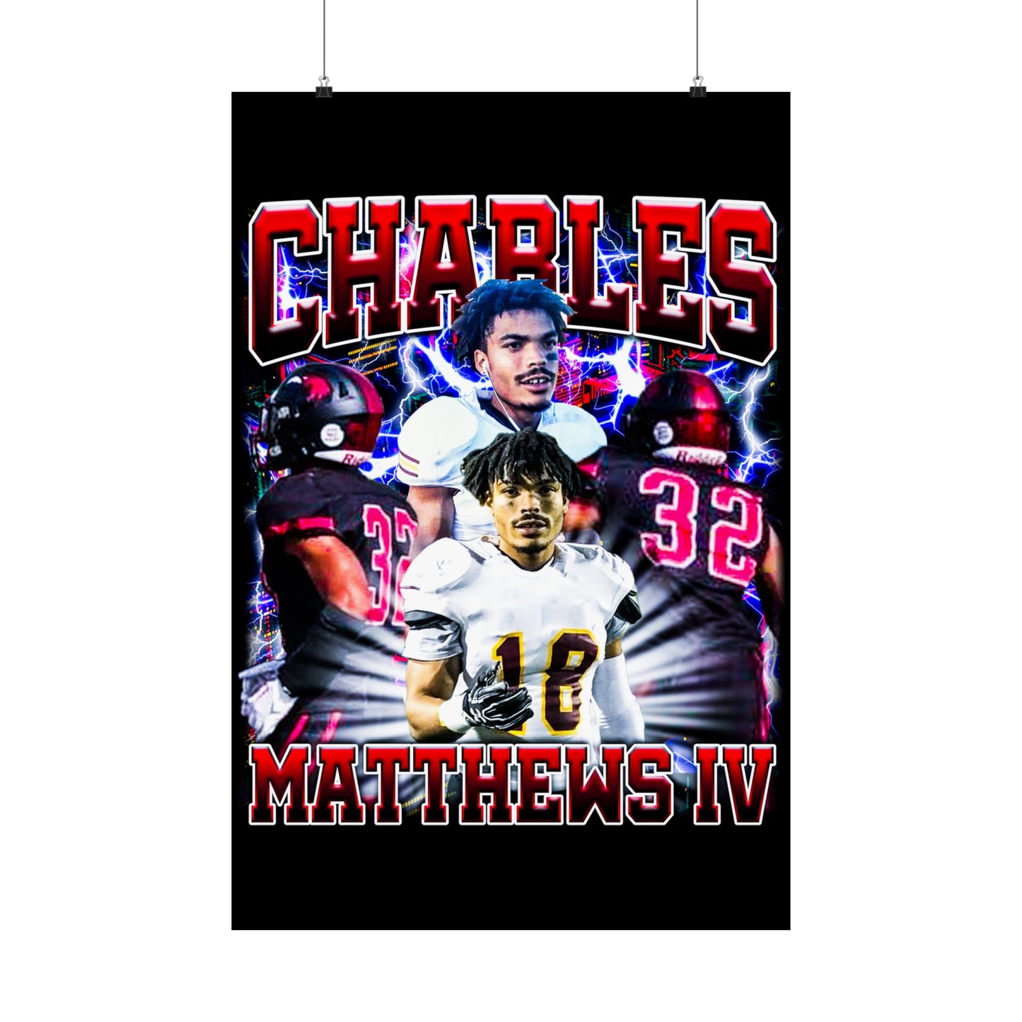 Charles Matthews lV Poster 24" x 36"