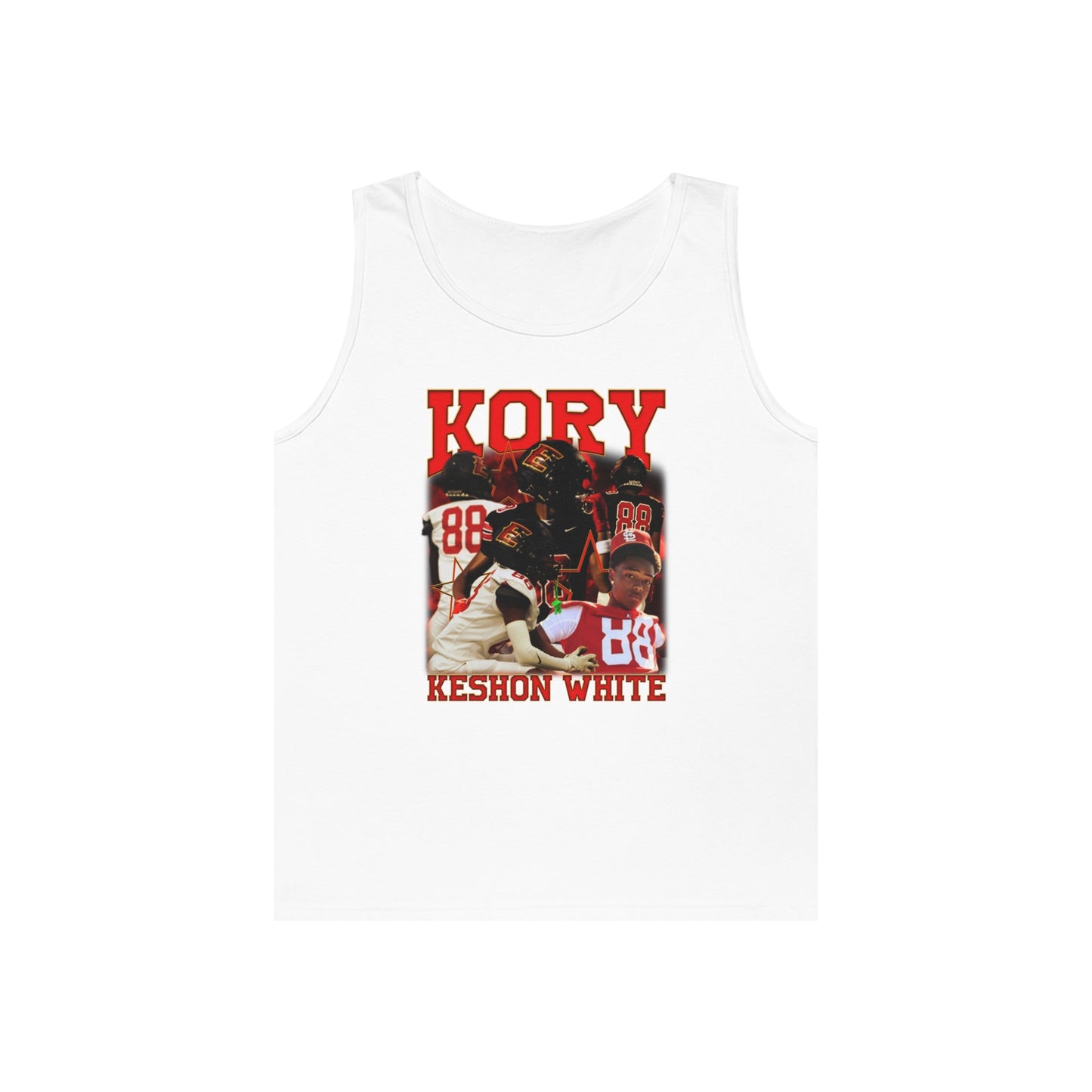 Kory Keshon White Tank Top