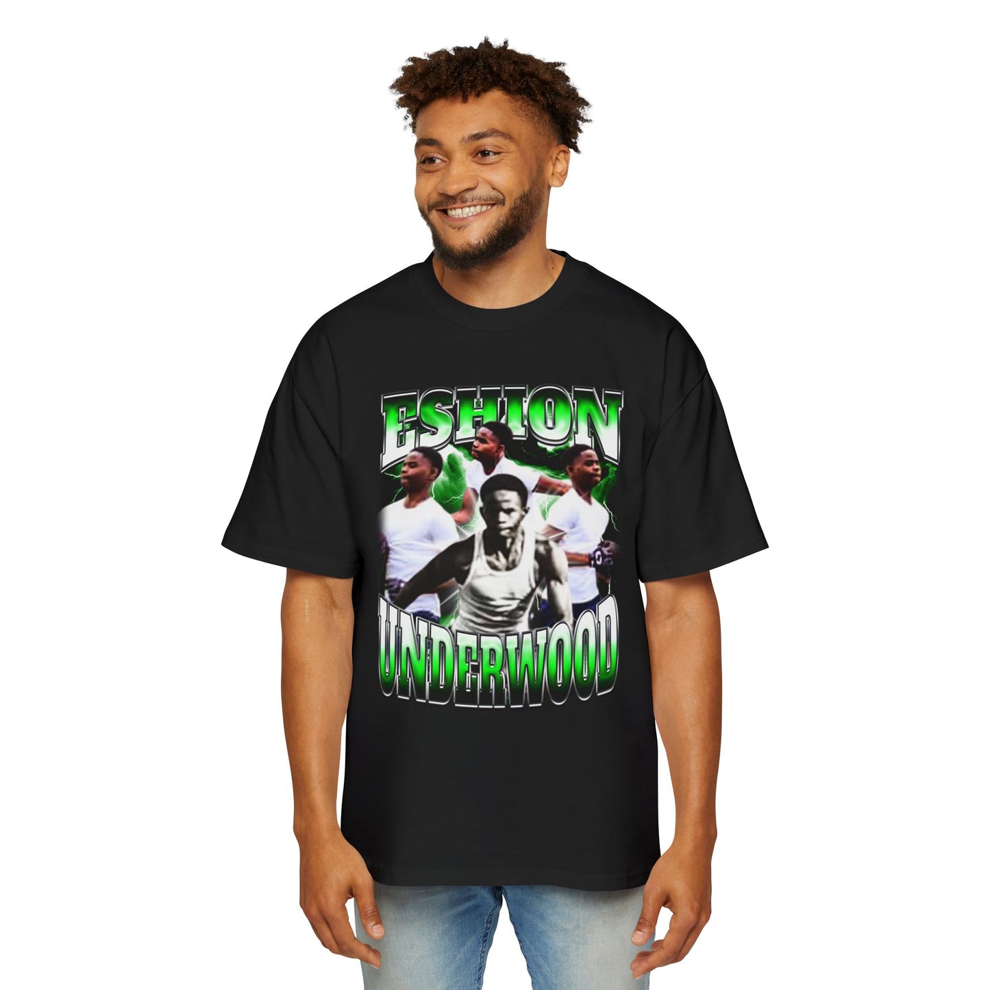Eshion Underwood Oversized Retro Tee