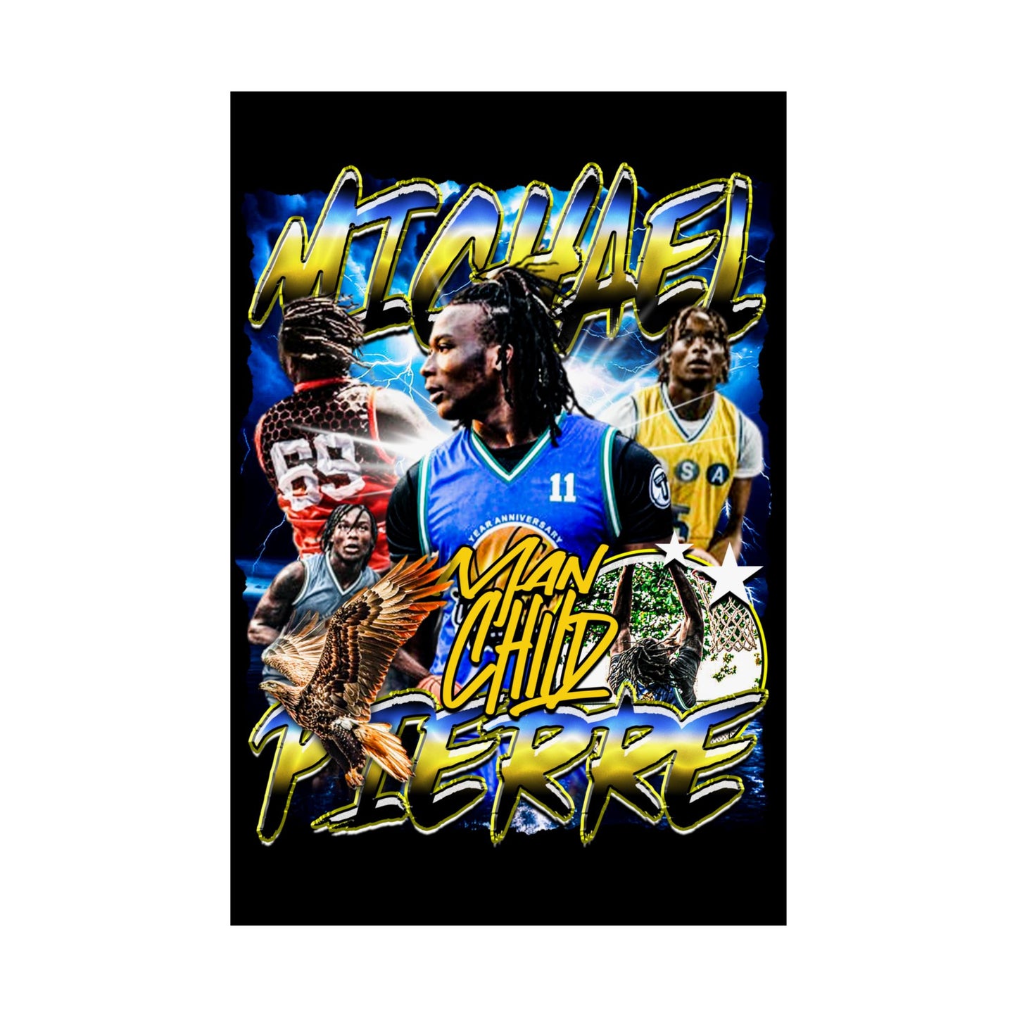 Michael Pierre Poster 24" x 36"