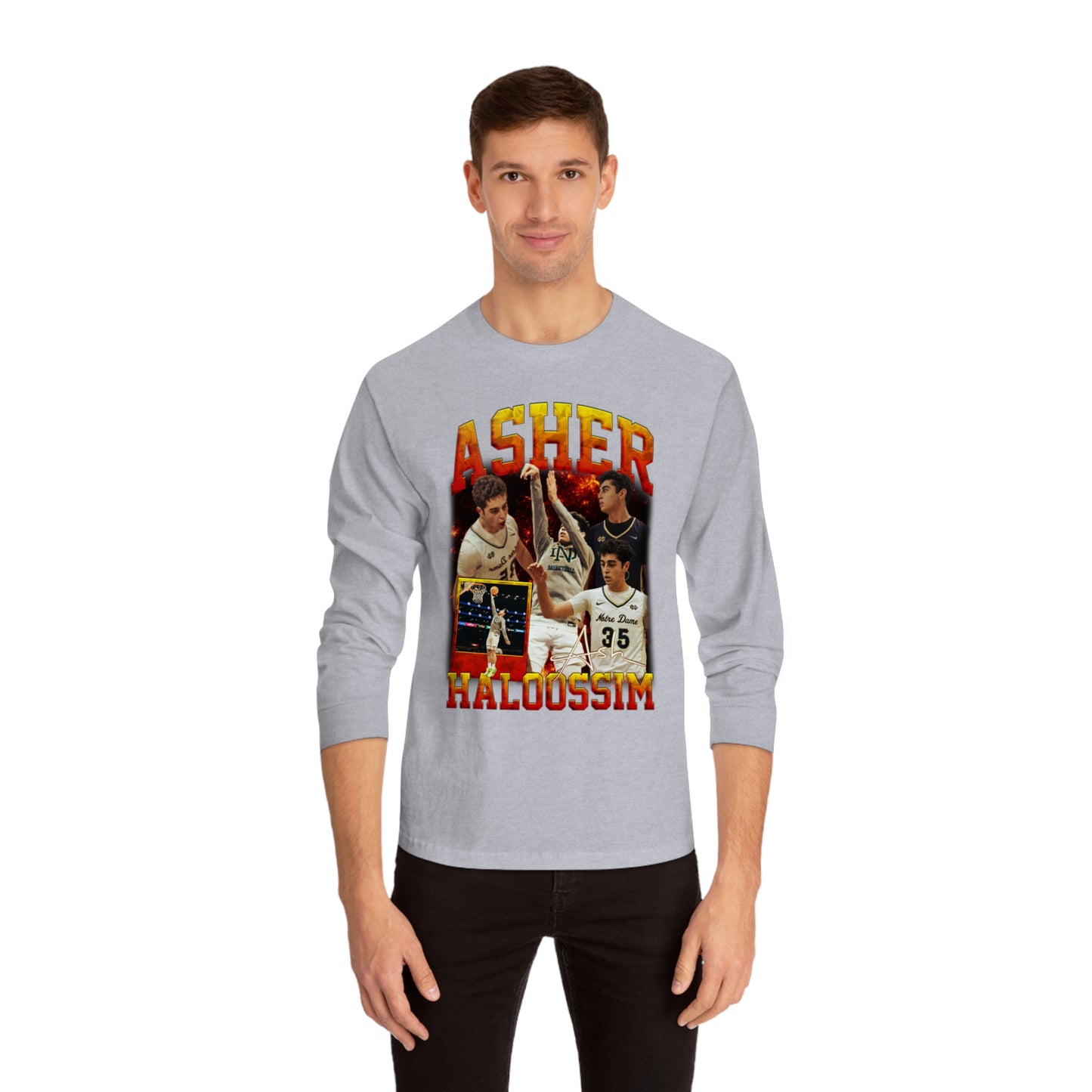 Asher Haloossim Classic Long Sleeve T-Shirt