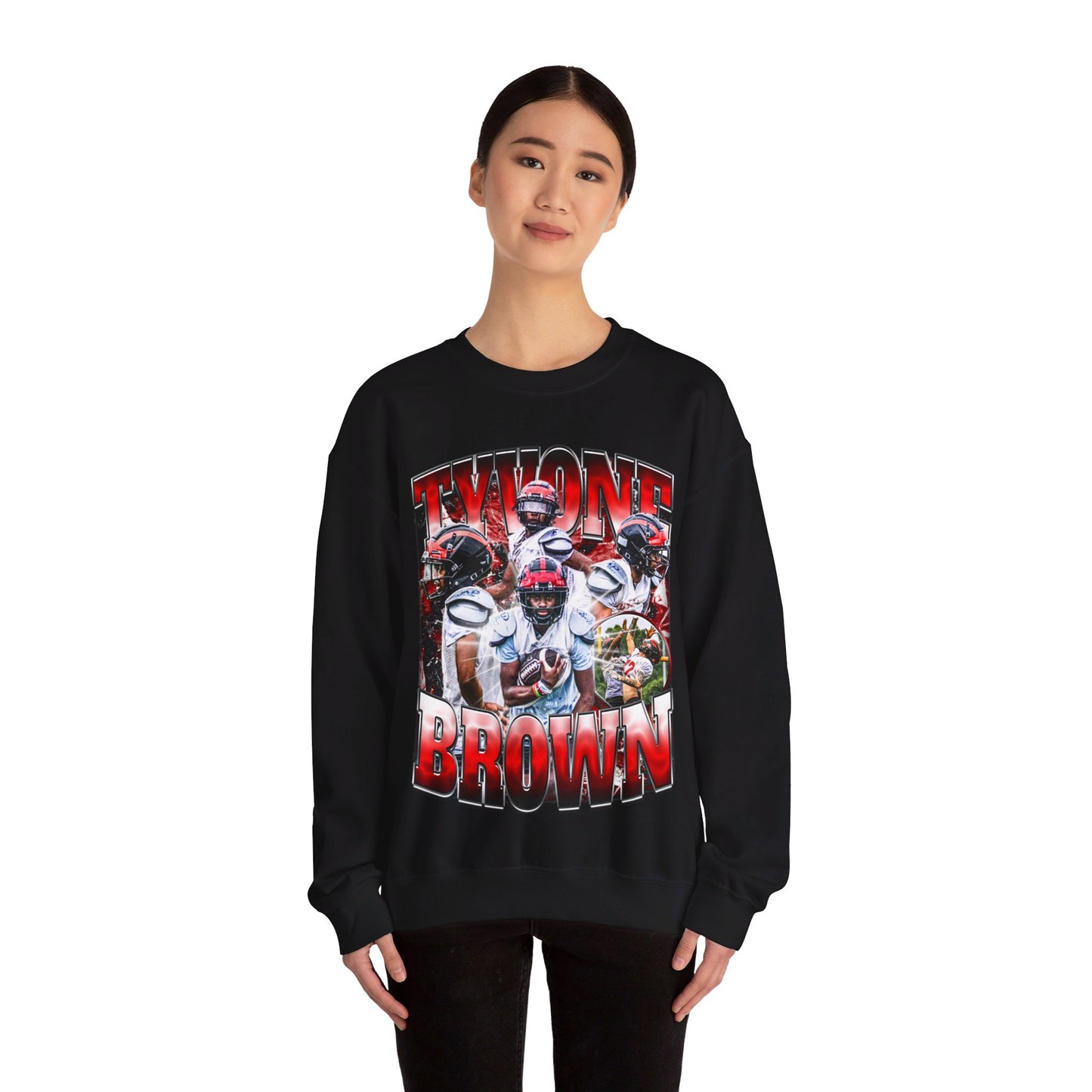 Tyvone Brown Crewneck Sweatshirt