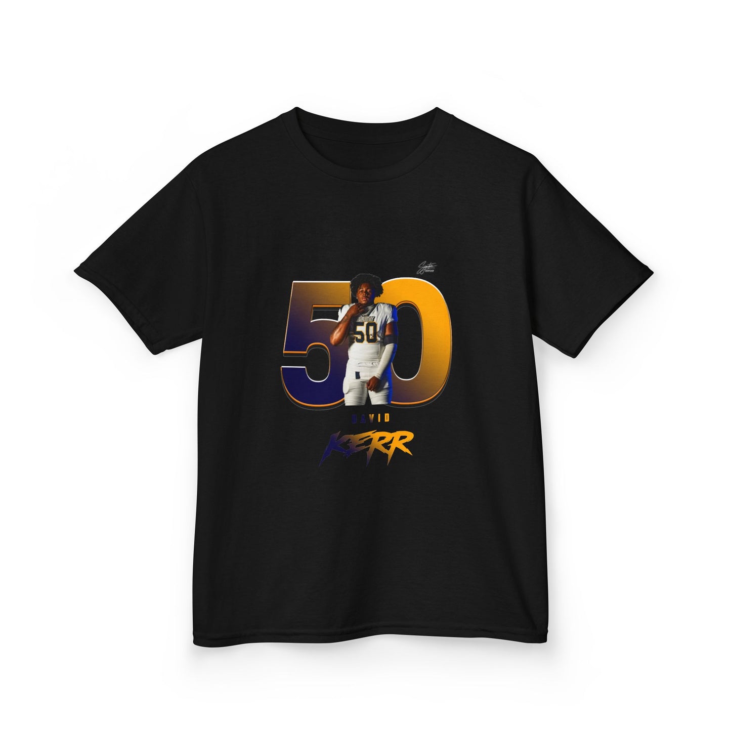 David Kerr Youth Heavy Cotton Tee