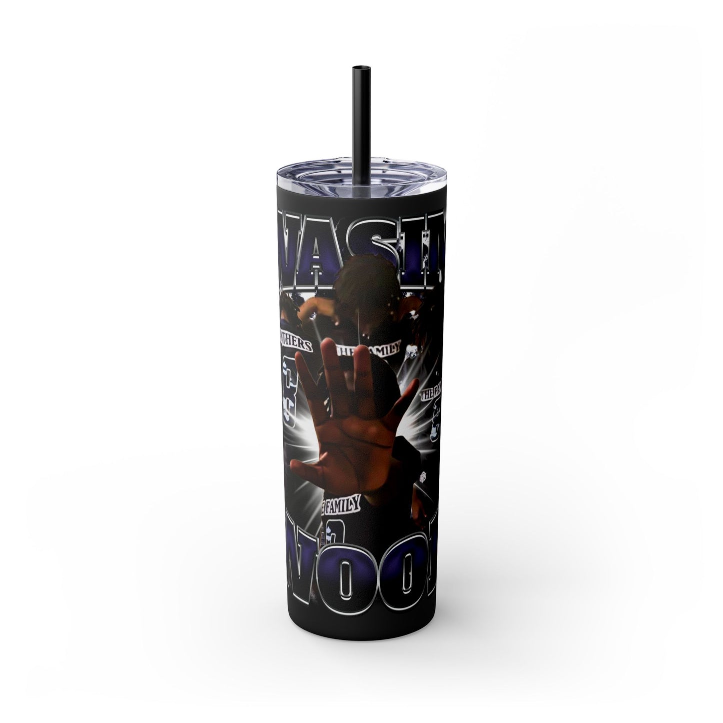 Wasim Wood Stainless Steal Tumbler