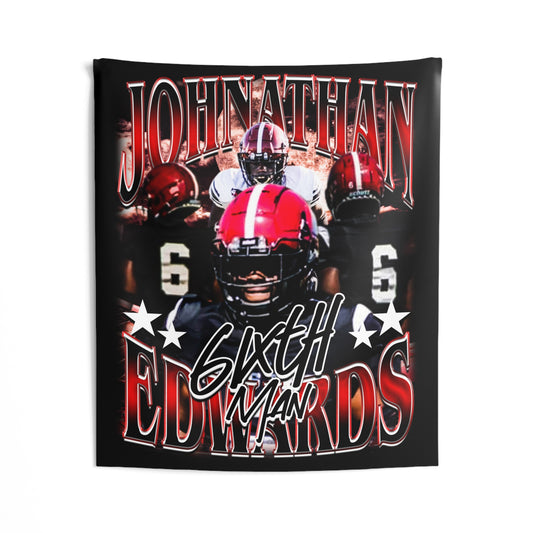 Johnathan Edwards Tapestry 50” x 60”