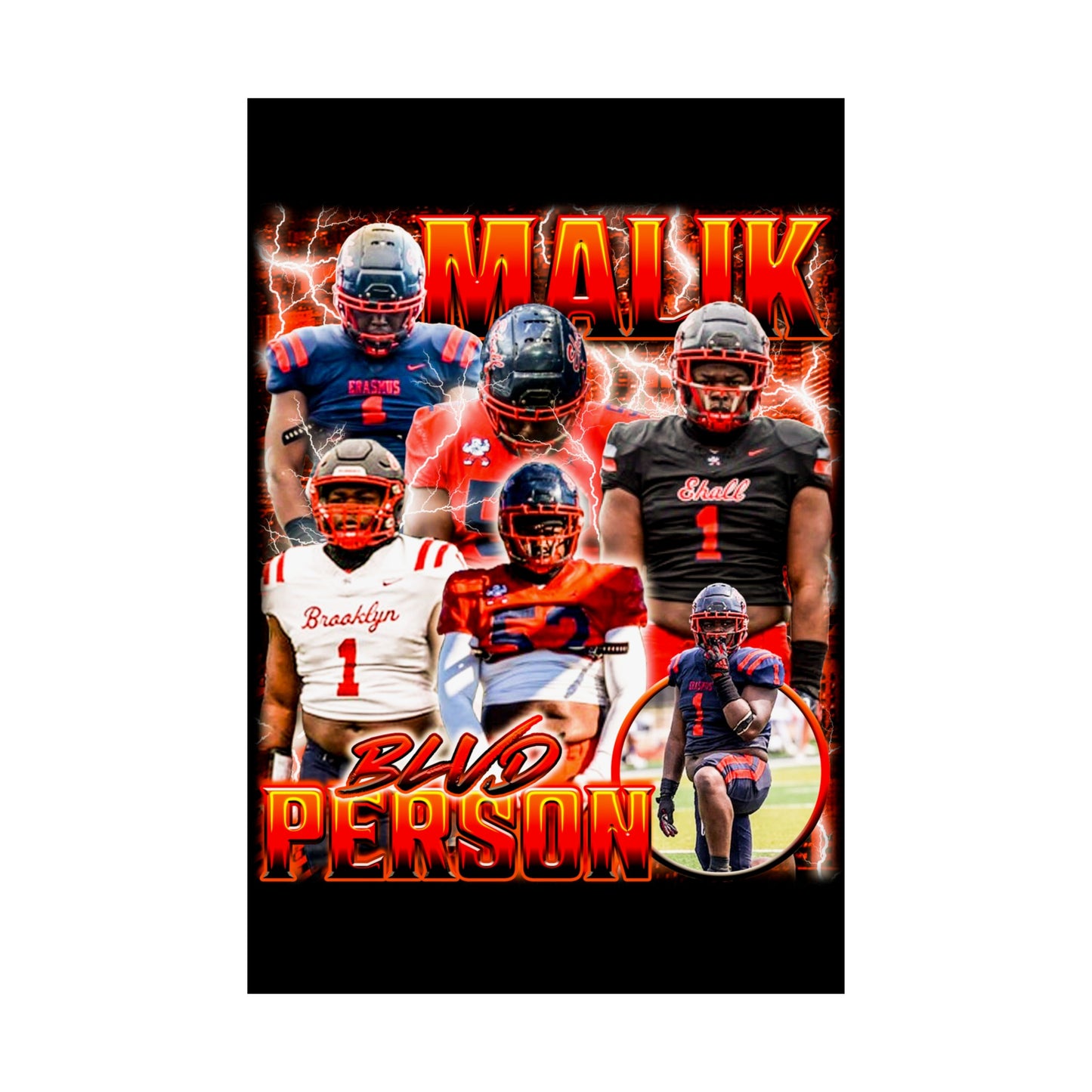 Malik Person Poster 24" x 36"