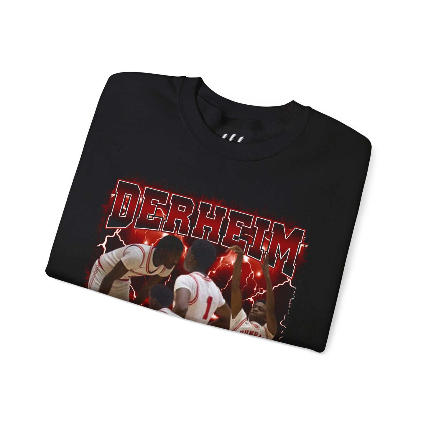 Derheim Brown Crewneck Sweatshirt