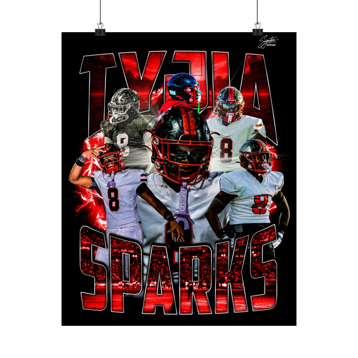 Tyjia Sparks Poster